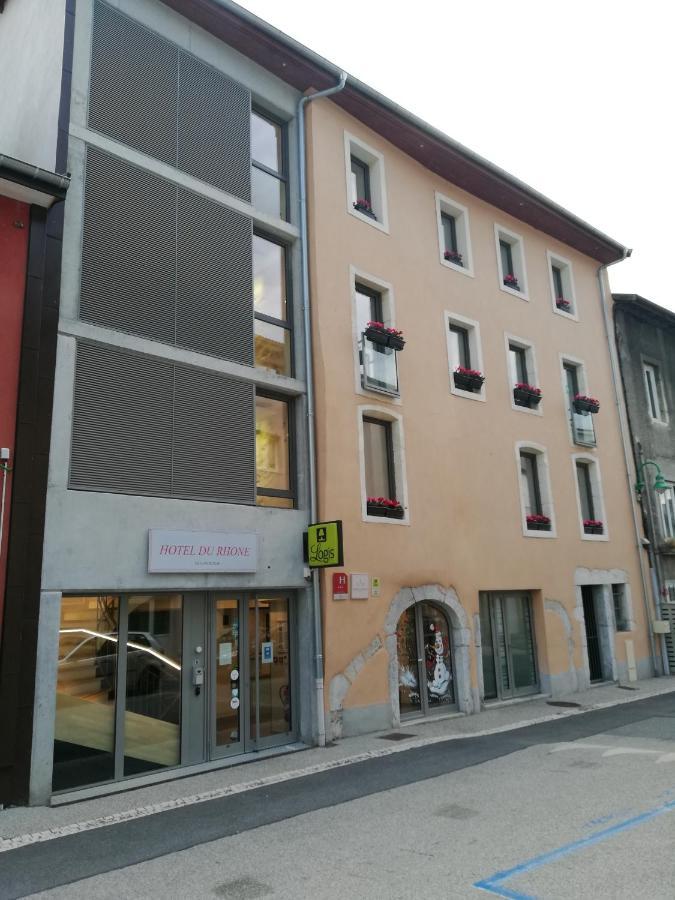 hotel du Rhône Seyssel Exterior foto